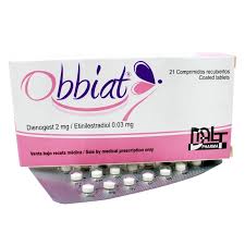 OBBIAT DIENOGEST ETINILESTRADIOL 2-0.03MG TAB X 21
